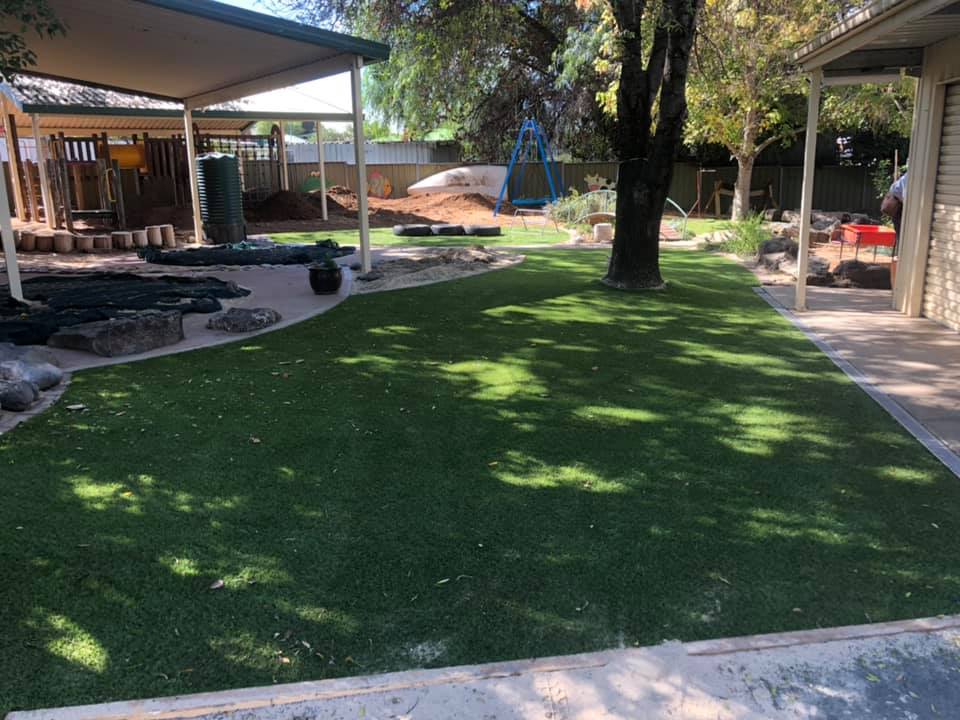 Preschool Backyard — Landscaping Services in Dubbo, NSW