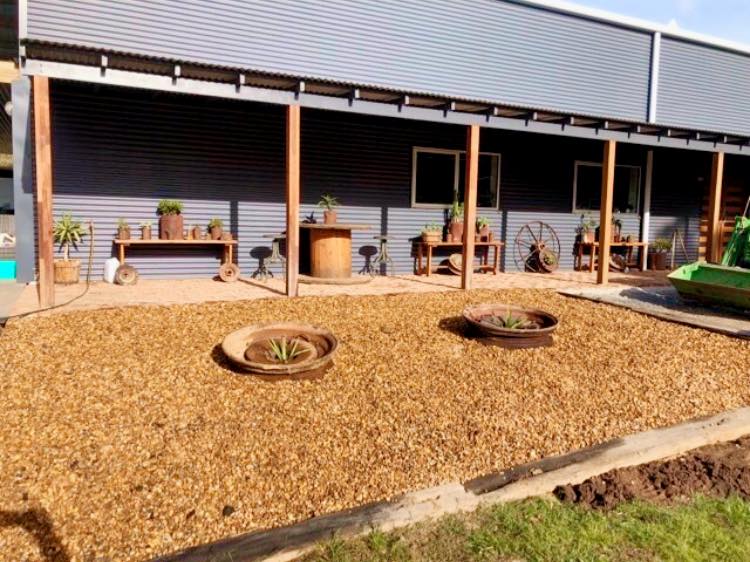 Residential Landscaping With Stones — Landscaping Services in Dubbo, NSW