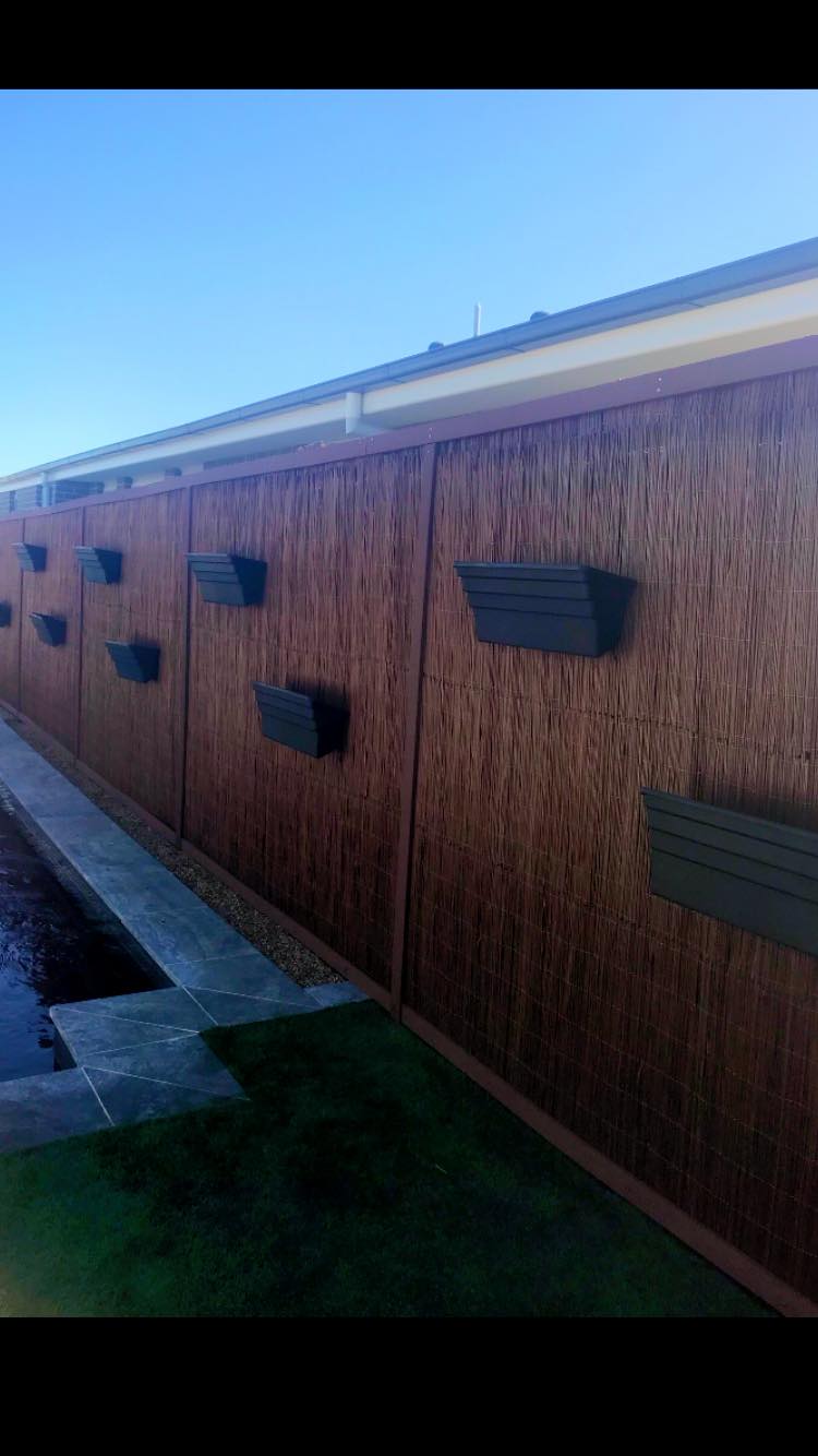 Residential Fence Decoration — Landscaping Services in Dubbo, NSW