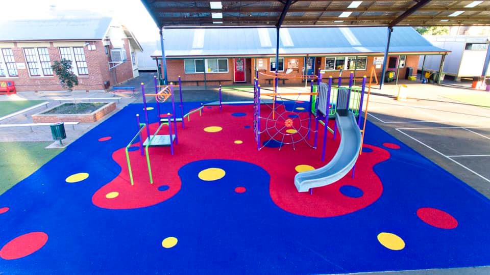 Synthetic Grass Used For School Playgrounds 3 — Landscaping Services in Dubbo, NSW