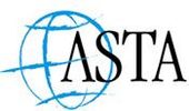 The logo for asta is a globe with barbed wire around it.