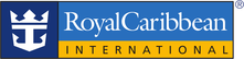 A blue and yellow royal caribbean international logo