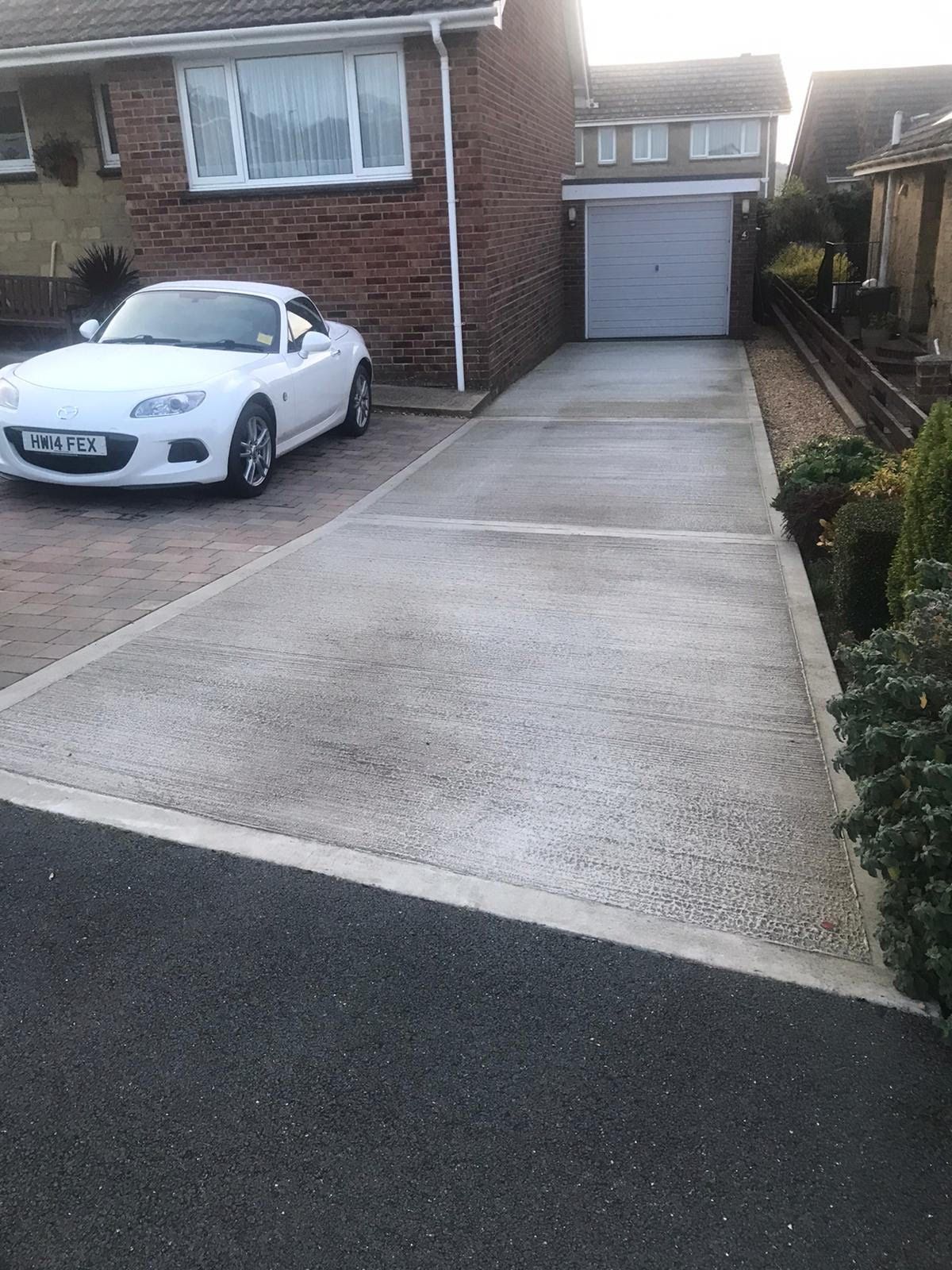 A driveway installation by GLI on the Isle of Wight
