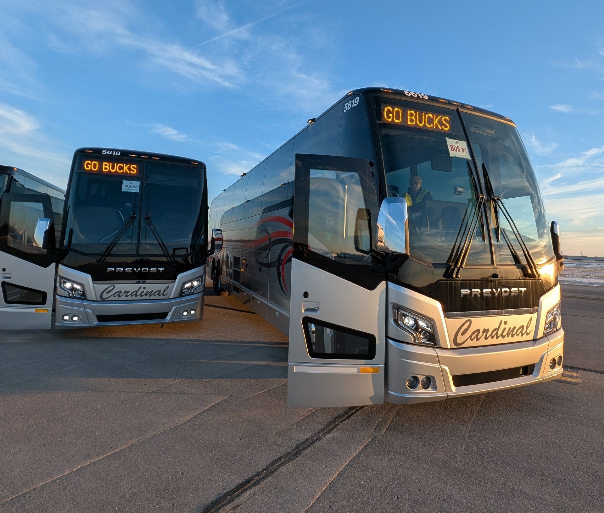 Four Wheels — Buses And The View in Columbus, OH