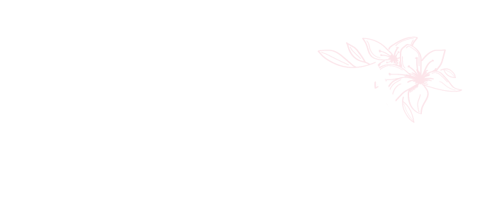 A drawing of a pink flower on a white background.