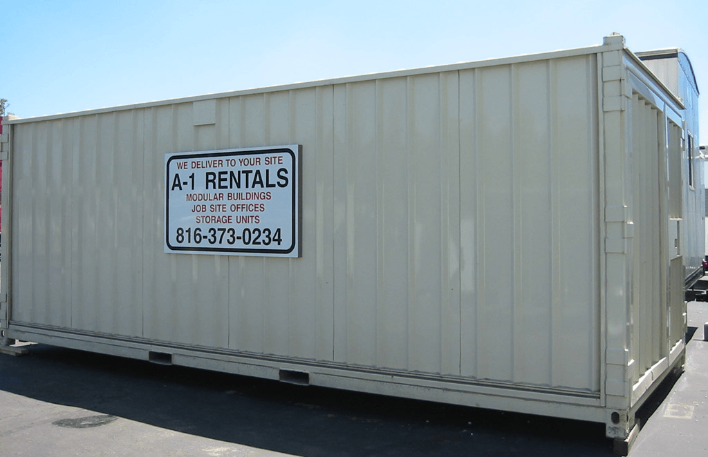 A portable storage container rental in Overland Park, KS