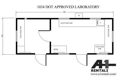 10'x34' DOT Approved Laboratory — Storage Containers in Kansas City, MO