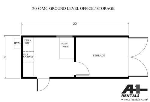 8x20 Field Office — Storage Containers in Kansas City, MO