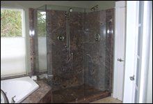 Bathroom - Commercial and residential glass service in Central Point, OR