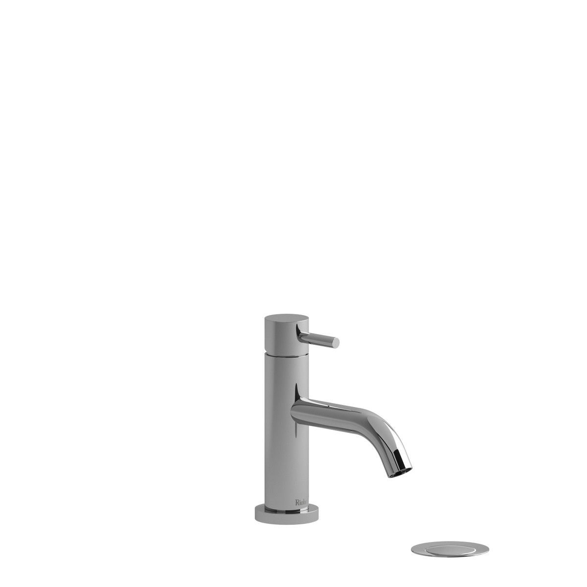 A bathroom sink faucet is shown on a white background.