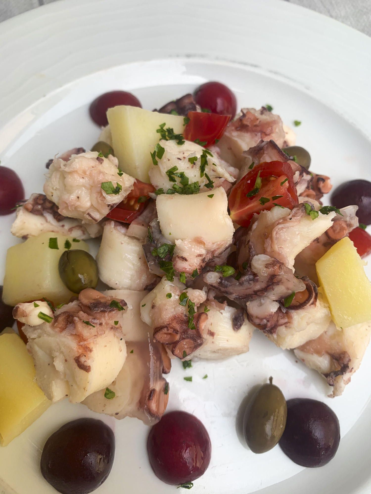 octopus Ligurian style