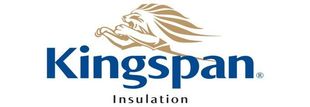 The logo for kingspan insulation has a lion on it.