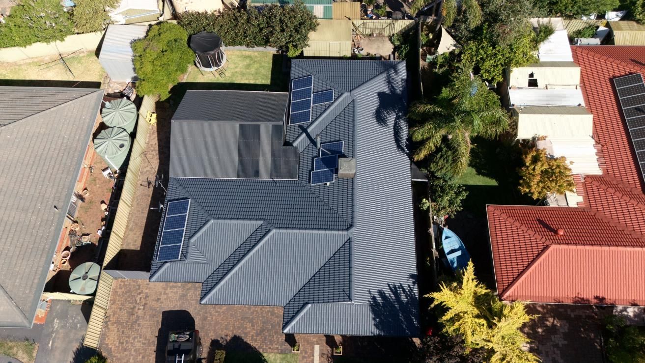 After a roof restoration in Adelaide