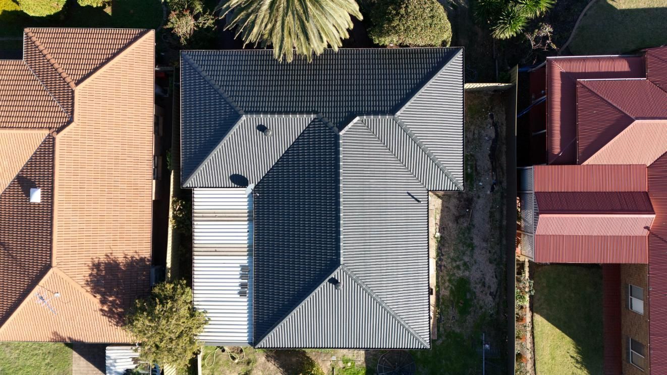 After roof painting in Adelaide