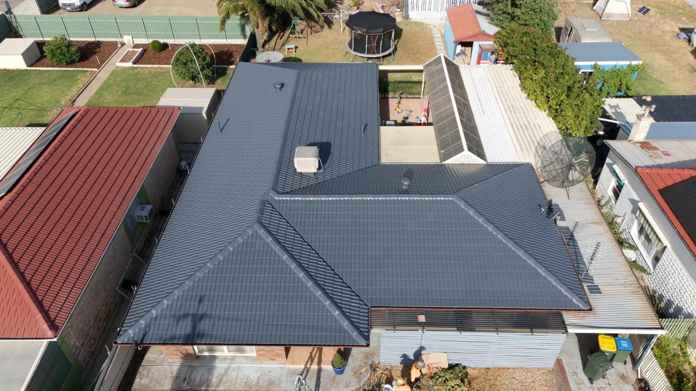 After an adelaide roof restorati