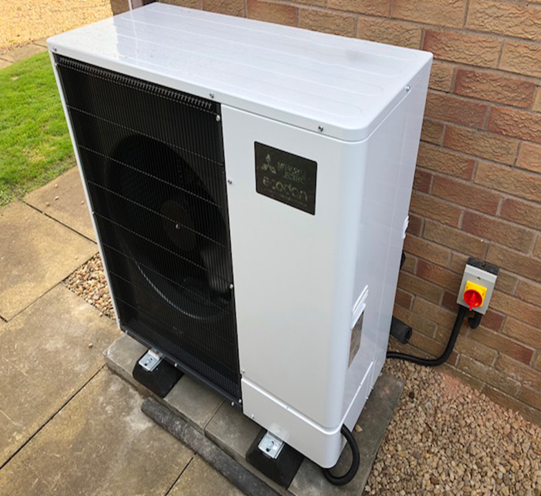 renewable energy - air source heat pump