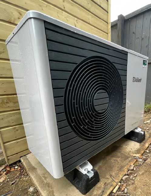 heat pump installation cost on  new air source heat pump
