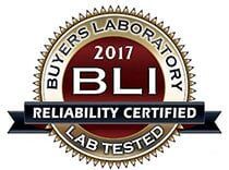 Buyers laboratory reliability certified lab tested logo