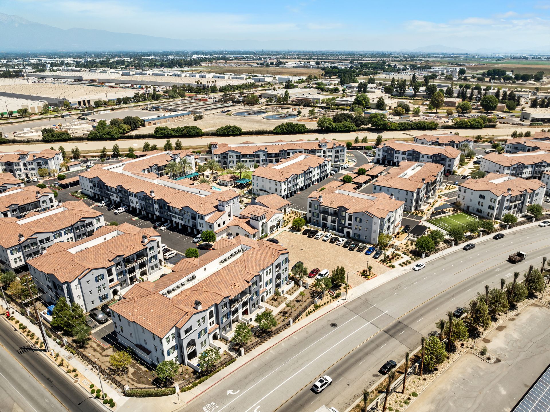 Community exterior from overhead