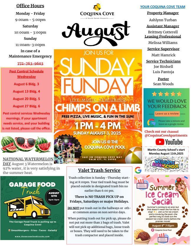 August 2025 Community Newsletter