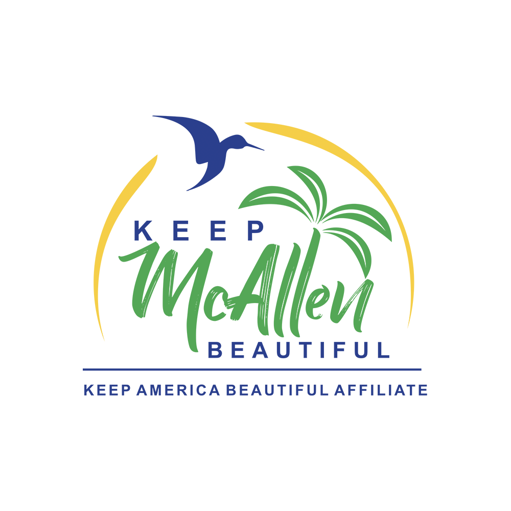 A logo for a company called keep mcallen beautiful