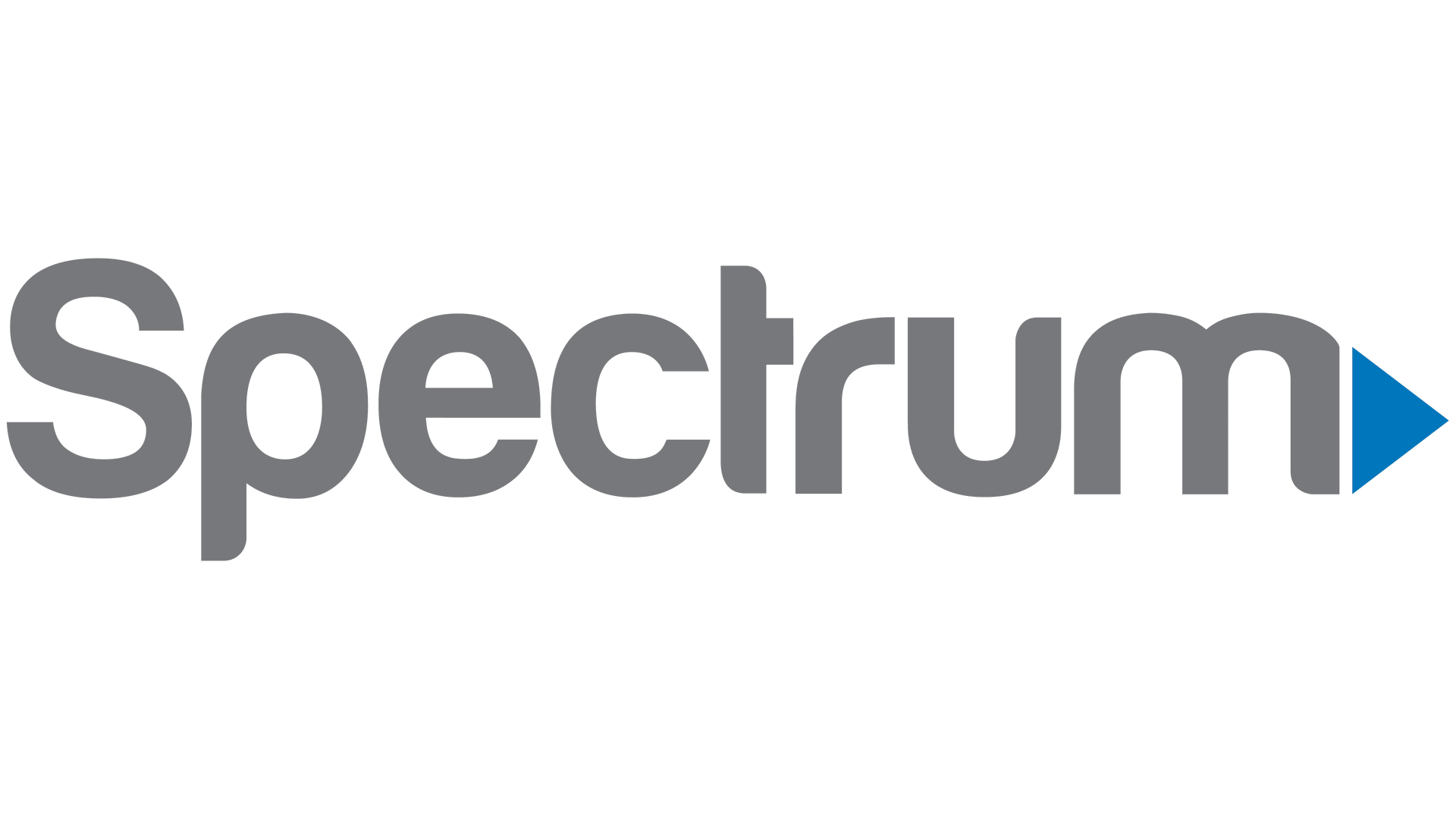 The spectrum logo is on a white background.