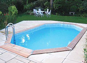 swimming pool with a heating system