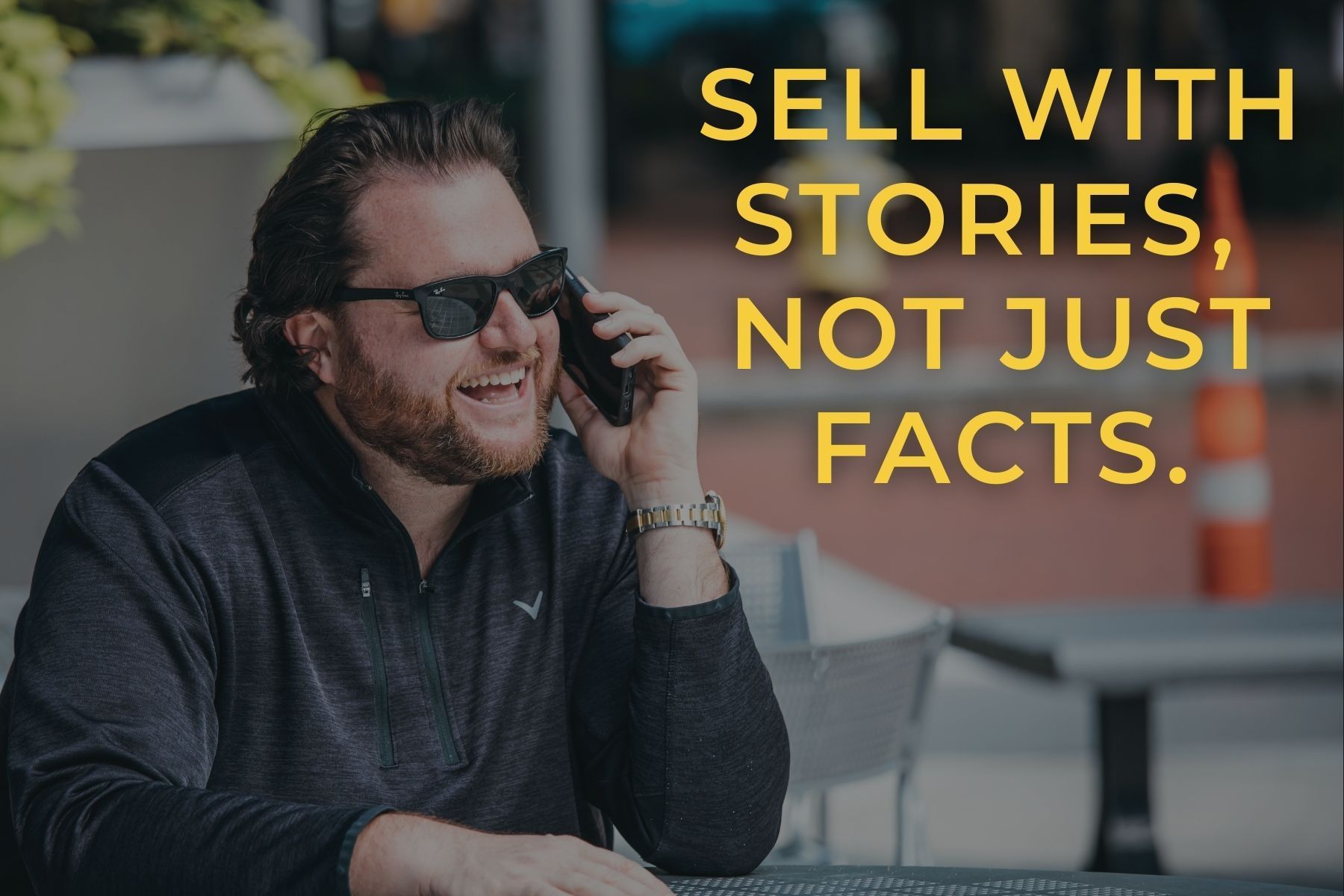 Sellwith stories not facts 