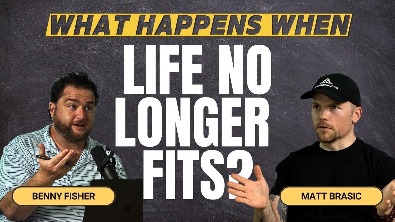Podcast guest Matt Brasic shares his journey of divorce, faith, and rediscovering purpose on the Big