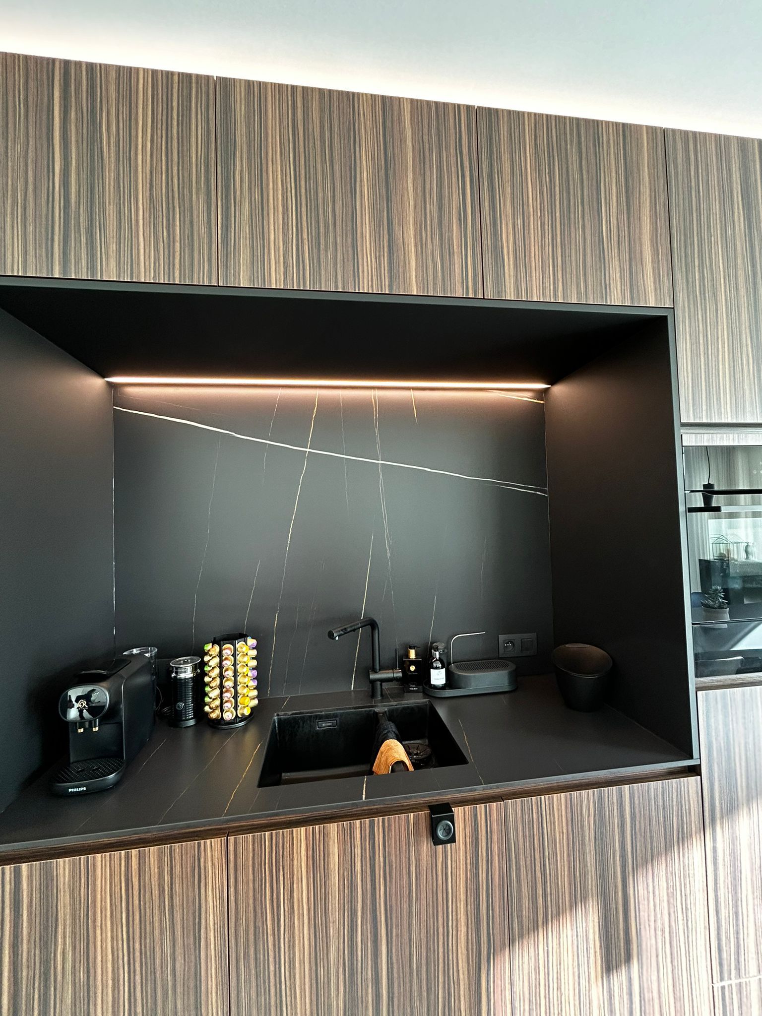 foto van keukenverlichting