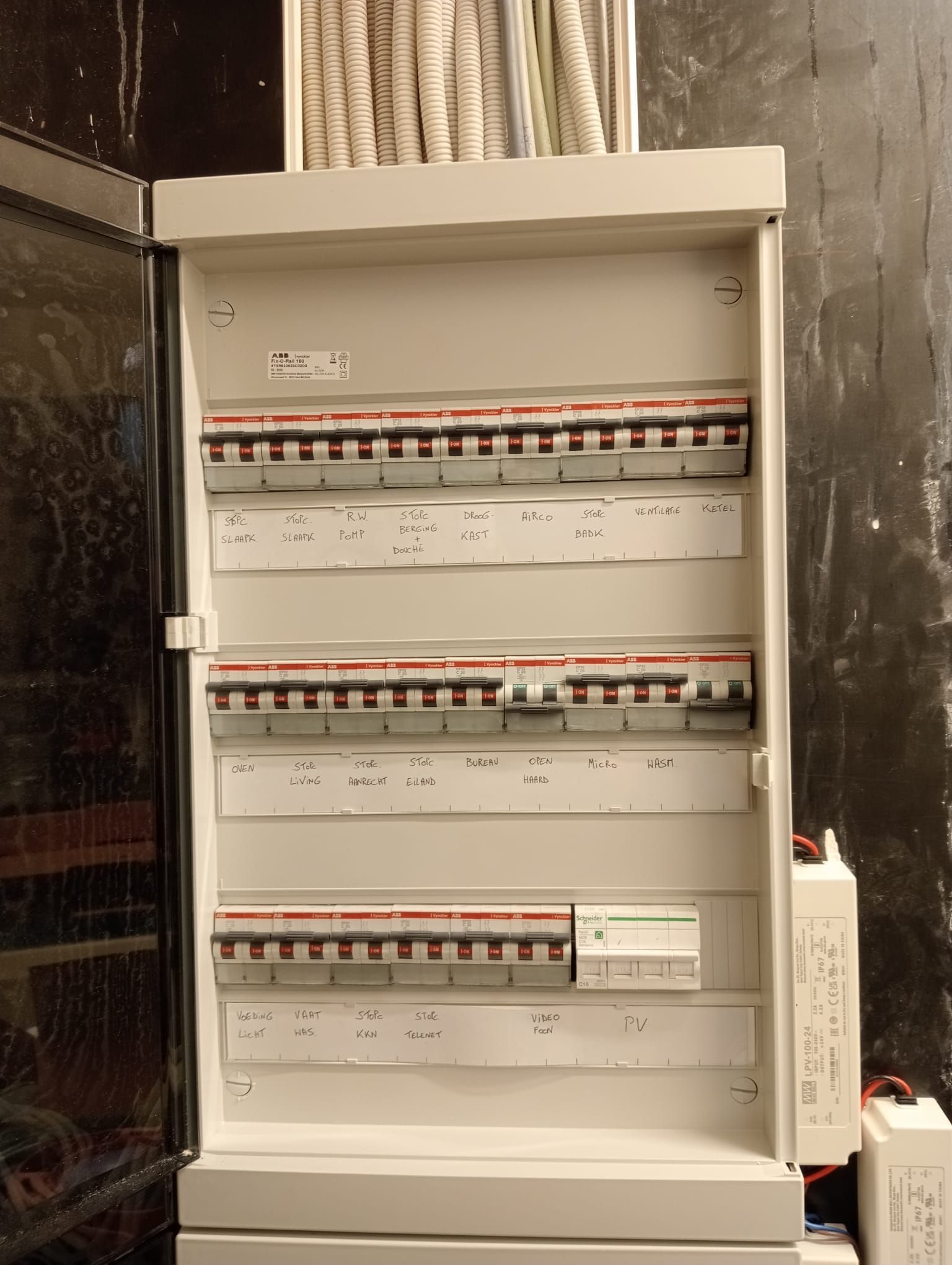 foto van elektriciteitskast