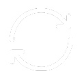 Two arrows forming a circular cycle.