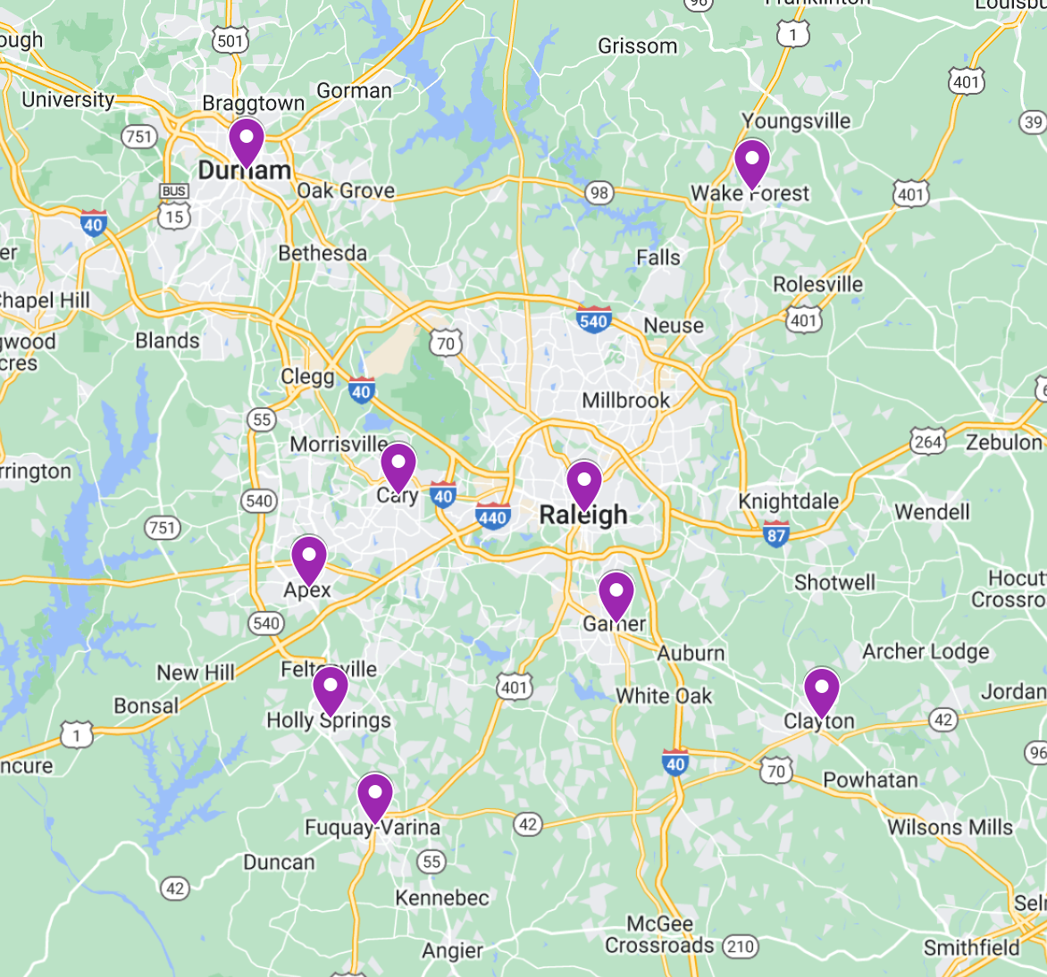 mosquito wizard service areas