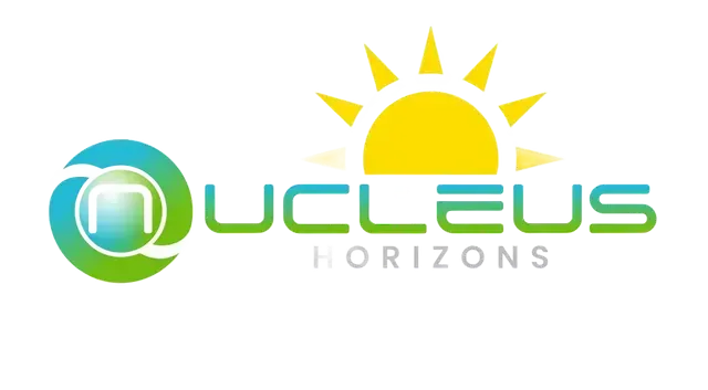 Nucleus Horizons logo with a turquoise-green 
