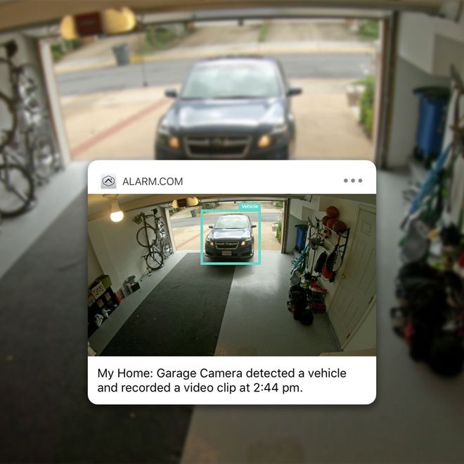 Camera Inside the Garage