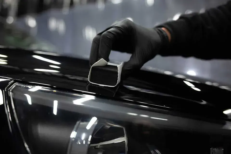 Ceramic coating installation at Maine Recon