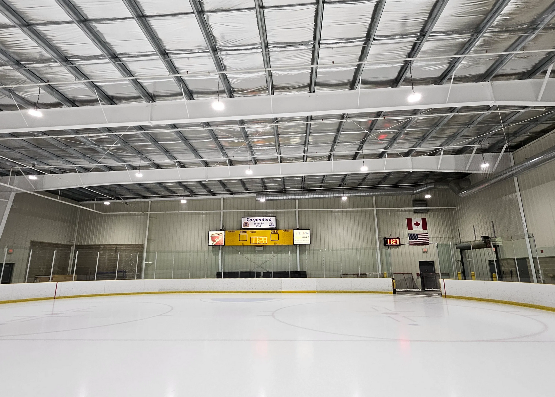 Hamilton’s Trusted Commercial Painters; Image of commercial business getting painted by Peninsula Painting