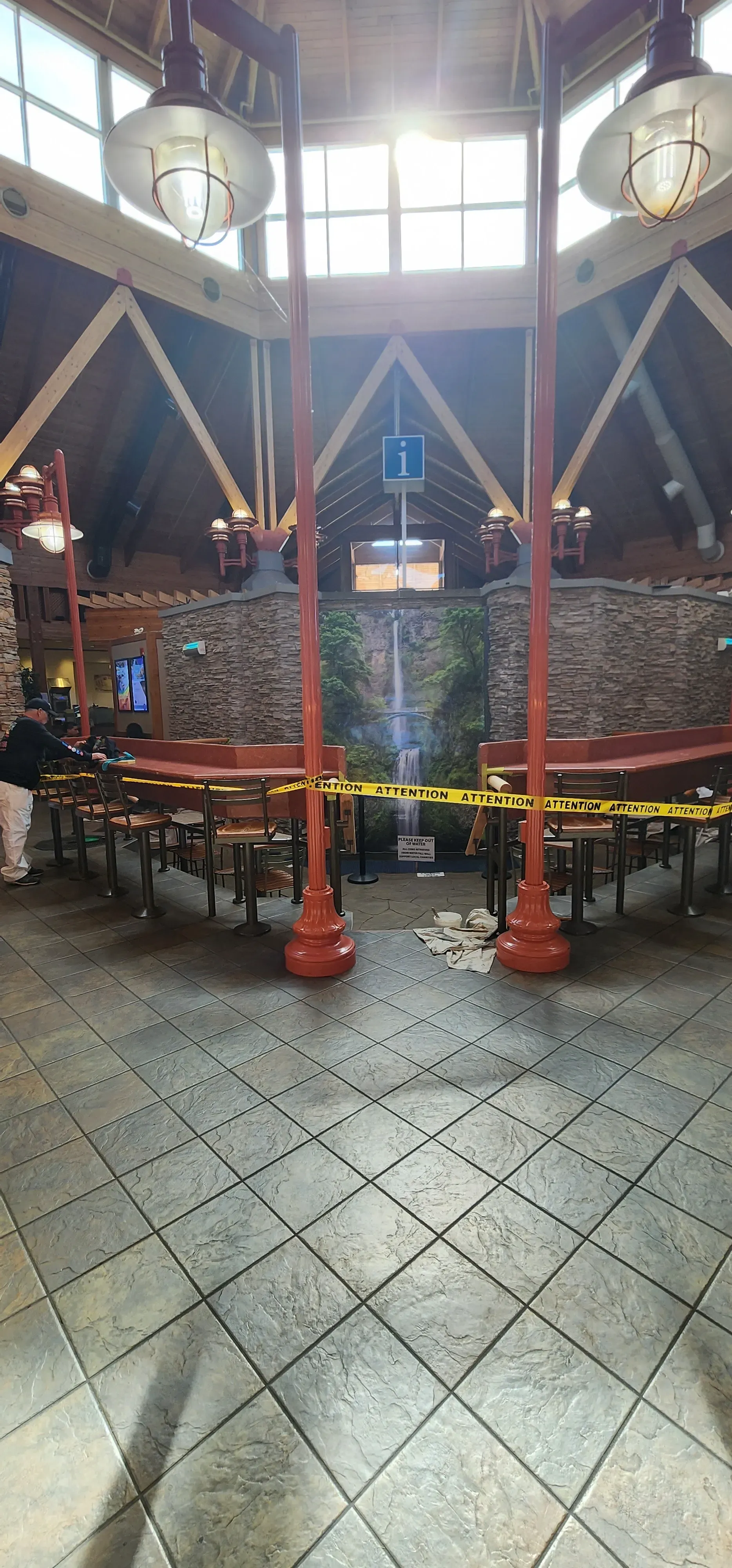 Hamilton’s Trusted Commercial Painters; Image of commercial business getting painted by Peninsula Painting