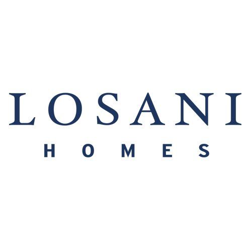 A losani homes logo on a white background.