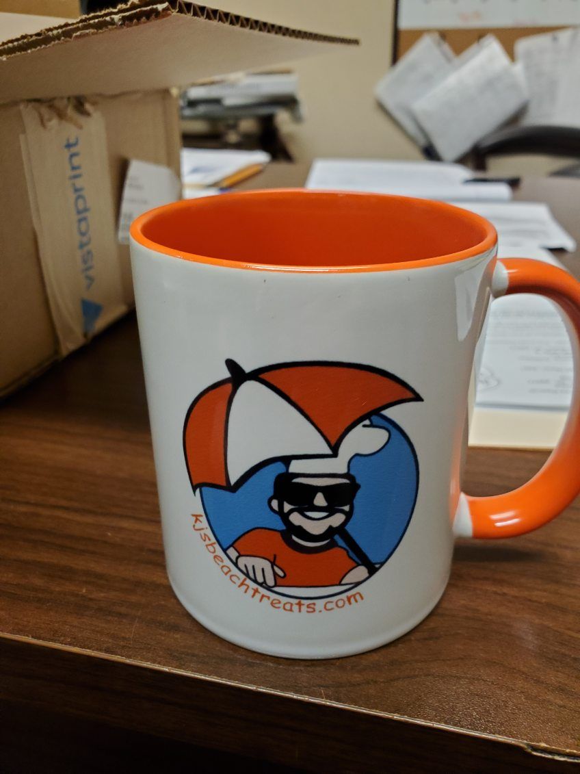 Orange mug