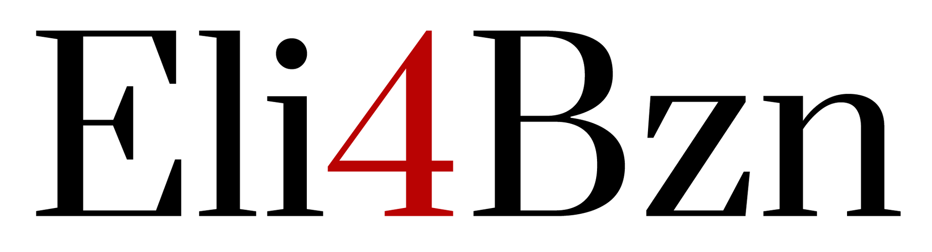 Text: Eli4Bzn, with the number 