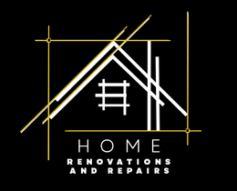 Home renovations and repairs logo