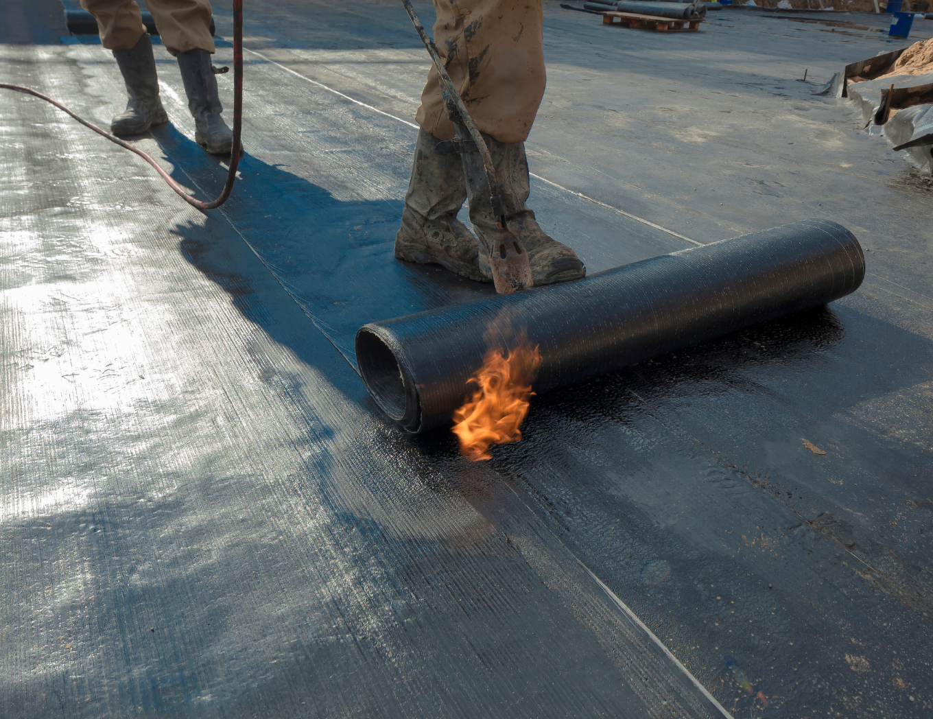 Torch-On Membrane Waterproofing