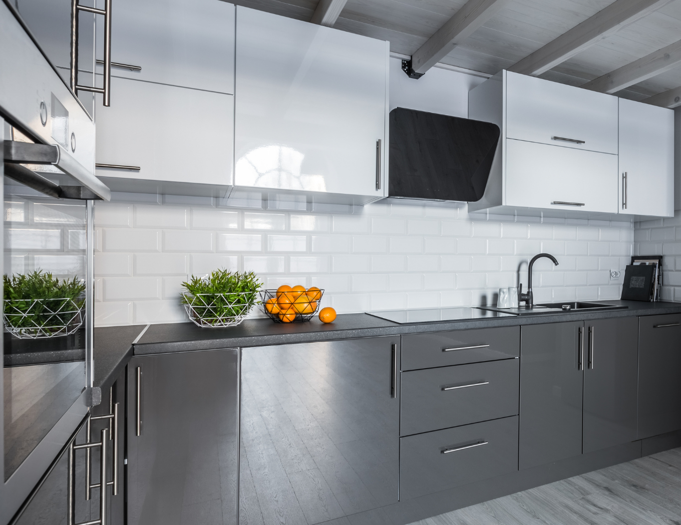 kitchen Ceilings, Walls, and Flooring