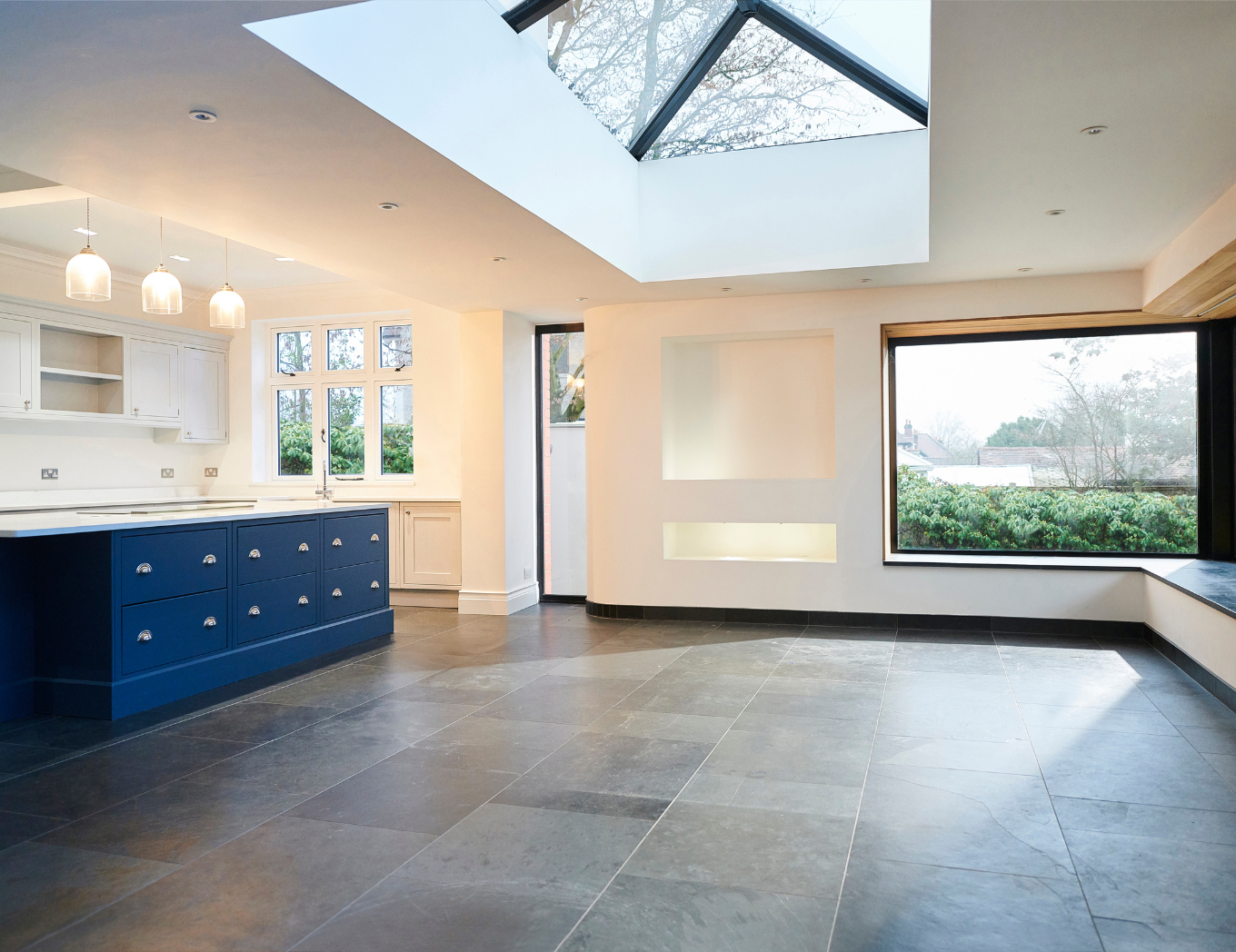 open plan kitchen renovation
