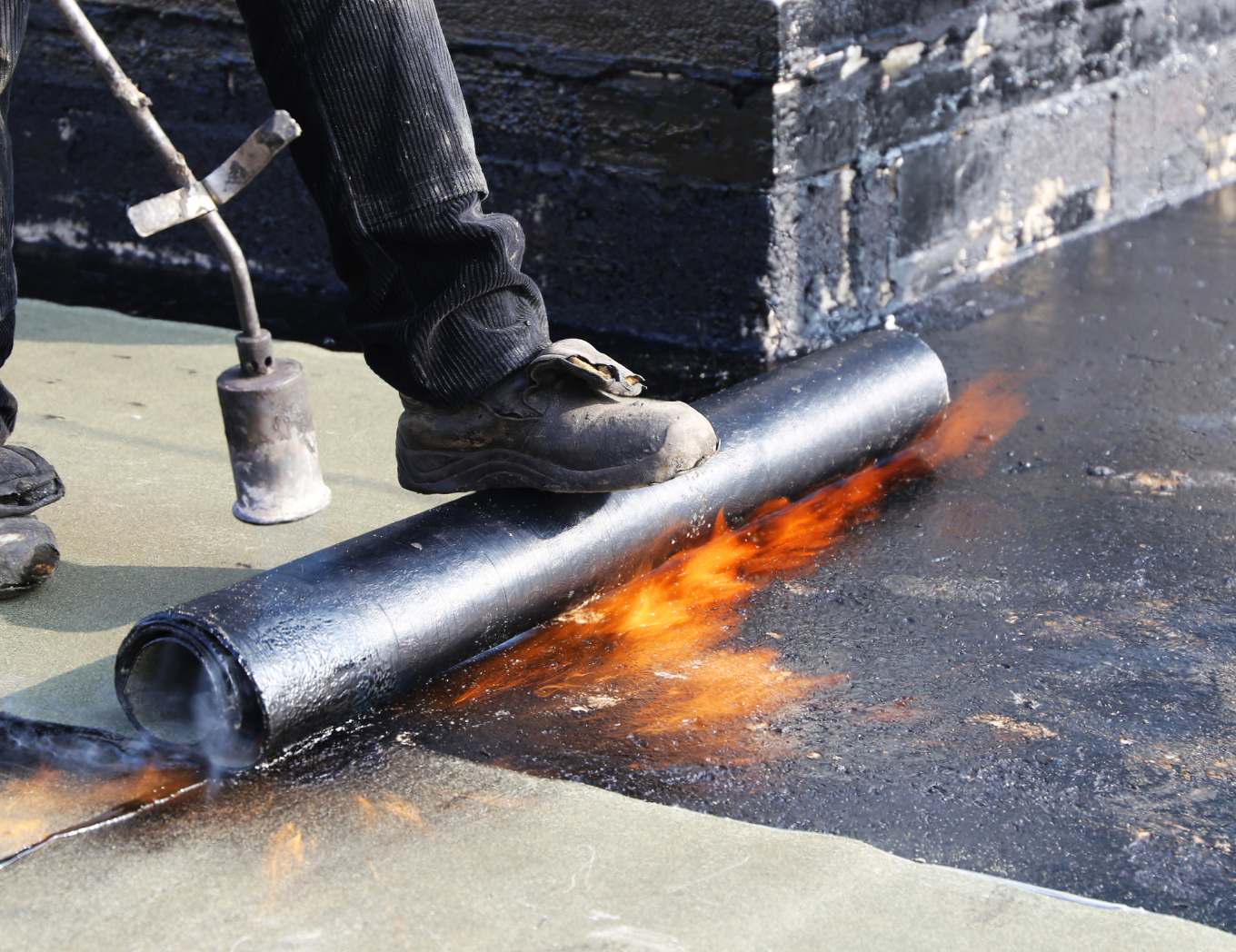 torch on waterproofing