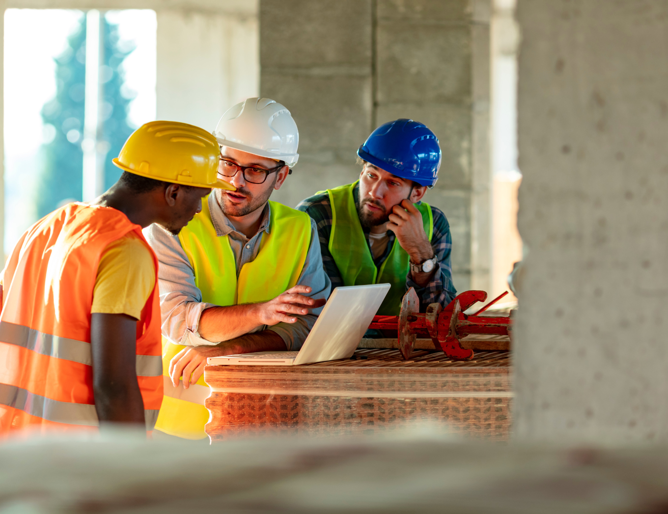training construction workers