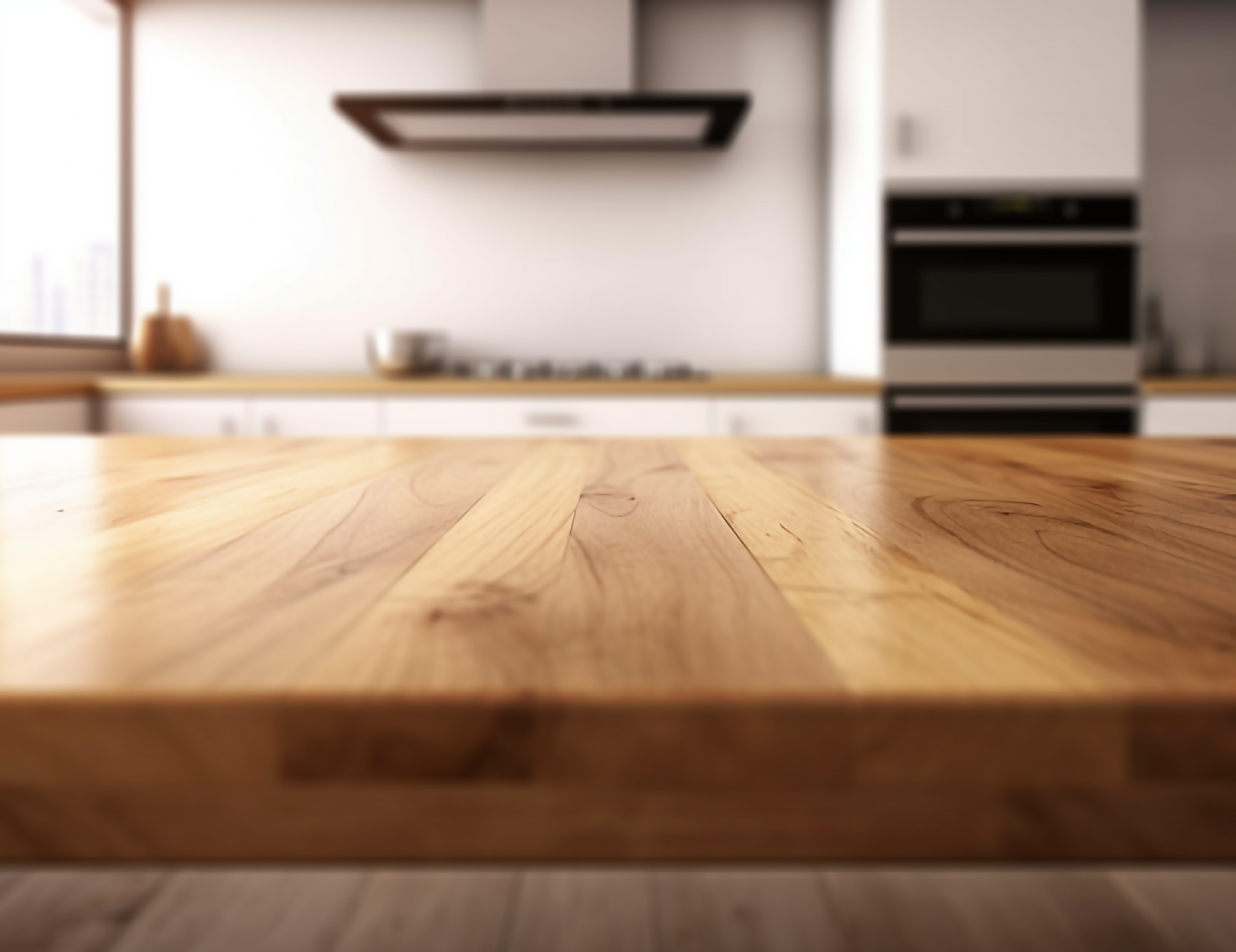 wooden countertops