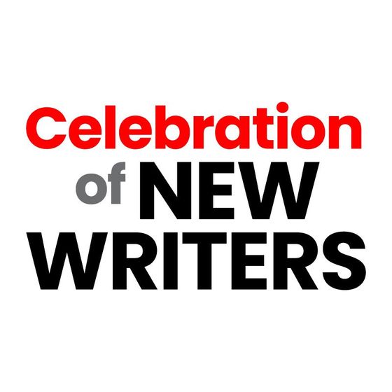 Title treatment for Celebration of NEW WRITERS