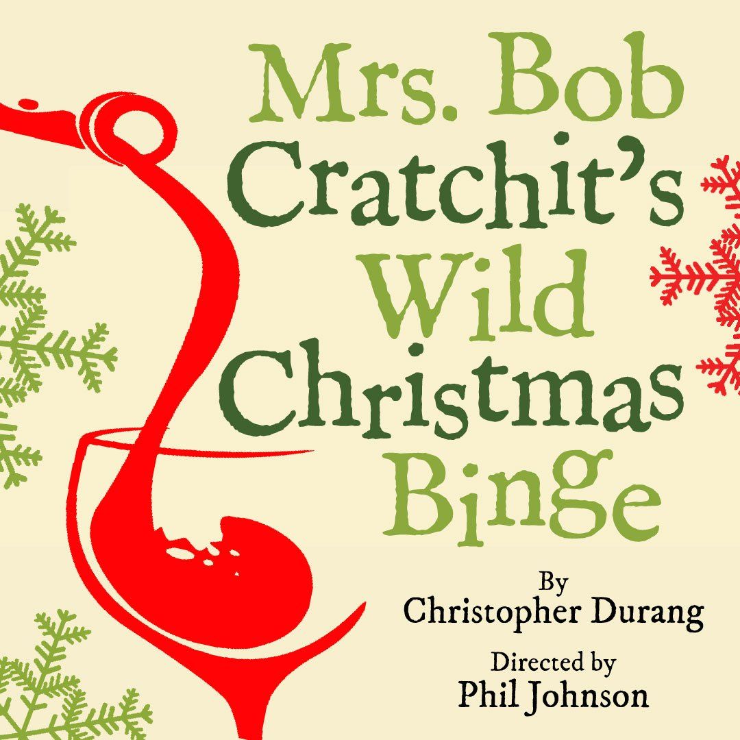 Title Treatment for Mrs. Bob Cratchit’s Wild Christmas Binge